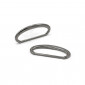 Discover the Revolutionary 30mm Silver  Oval Rings - Transform Your Crochet Accessories | Tessiland