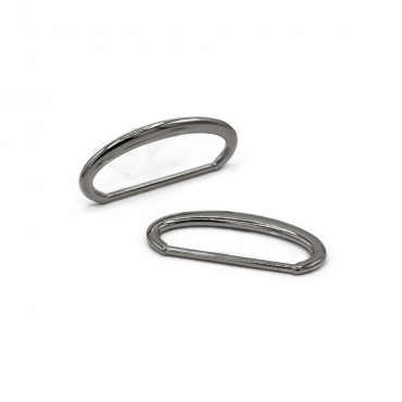 Discover the Revolutionary 25mm Silver Oval Rings - Transform Your Crochet Accessories | Tessiland