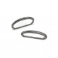 Discover the Revolutionary 25mm Silver Oval Rings - Transform Your Crochet Accessories | Tessiland