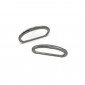 Oval Rings for Bags in Zamak 2pcs | Tessiland
