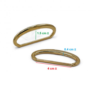 Scopri i Rivoluzionari Anelli Ovali Oro 40mm- Trasforma i tuoi accessori crochet | Tessiland