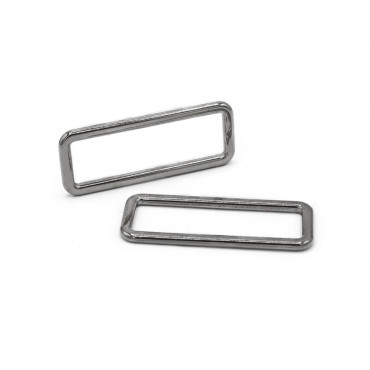 Anillos Rectangulares Plata 50mm - Estética y Funcionalidad Made in Italy | Tessiland