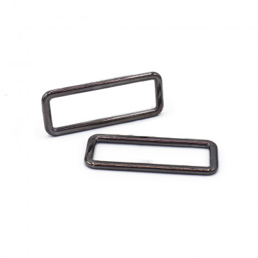 Anillos Rectangulares Cañon de Escopeta 50mm - Estética y Funcionalidad Made in Italy | Tessiland