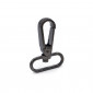 Pierre Snap Hook Gunmetal Gray 57x30 for Crocheted Bags and Straps | Tessiland