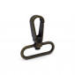 Pierre Snap Hook Brass 57x40 for Crocheted Bags and Straps | Tessiland