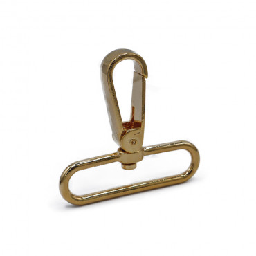 Pierre Snap Hook Gold 57x50 for Crocheted Bags and Straps | Tessiland
