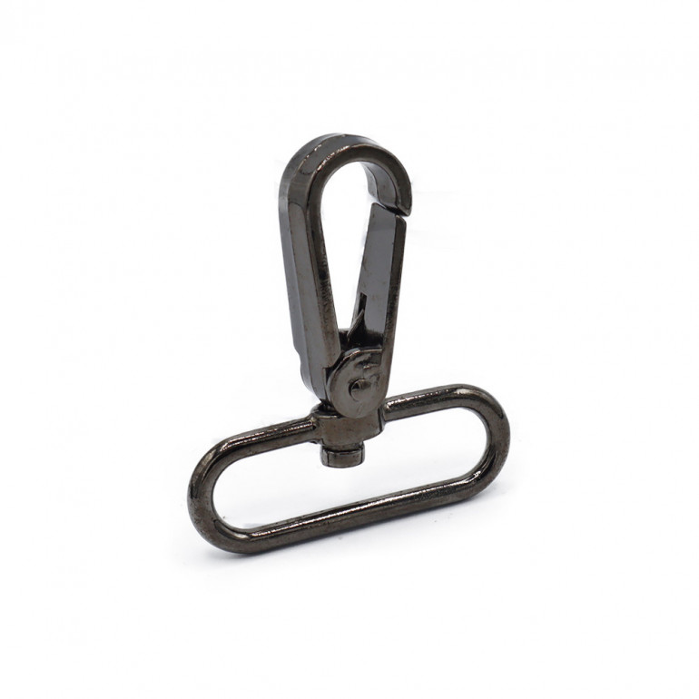 Moschettone Pierre Canna di Fucile 57x40 per borse e tracolle Crochet | Tessiland