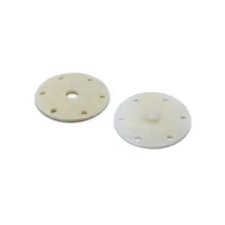 Plastic Snap Button Off White