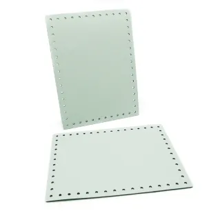 Laterales Stilondas Perforados en Similpelle 18x24 cm Tessiland 2 pz Tiffany