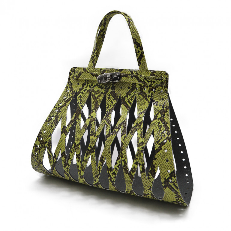 Discover the Eiffel Bag Vipera Lime: Carry the Magic of Paris Wherever You Go | Tessiland