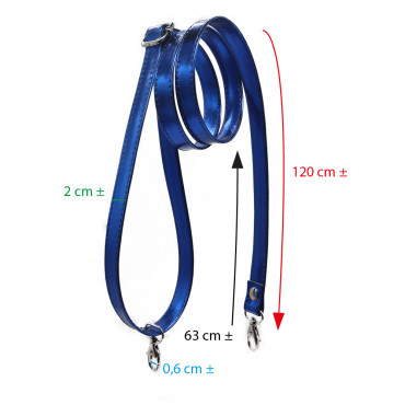 Tracolla Borsa Old Style Vigor Bluette per creazioni all'uncinetto | Tessiland