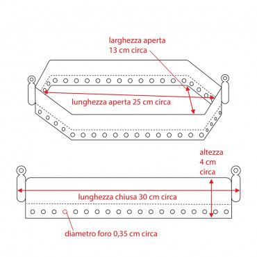 Fermeture à pression ecocuir 30 cm  Noir