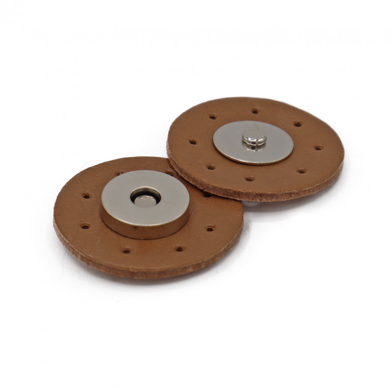 Leather Sewable Eco-Leather Magnetic Closures | Tessiland