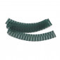 Green Pleated Tulle Ribbon in Polyester | Tessiland