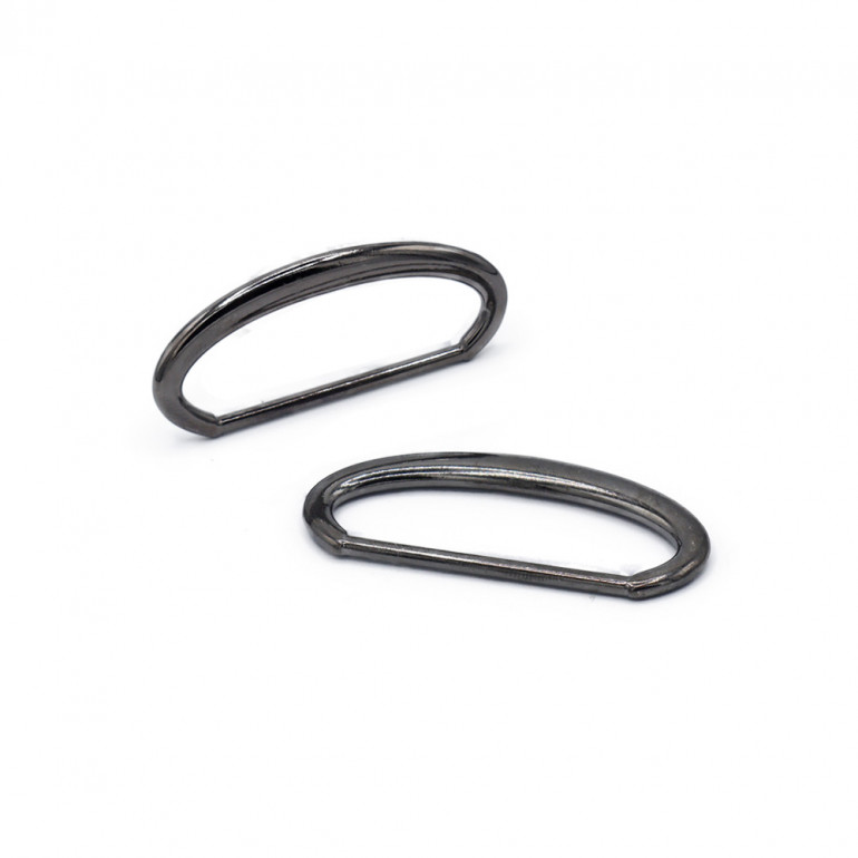 Découvrez les Anneaux Ovales Gunmetal Révolutionnaires de 30mm - Transformez vos accessoires au crochet | Tessiland