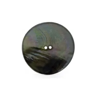 Botones Akoya de motherperla 1pz Verde sfumato