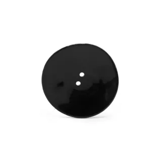 Akoya Mother-of-Pearl Button 1 piece Black