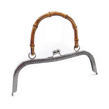 Clic Clac Bamboo cm 27 x 9 Bamboo  Biggest Argent