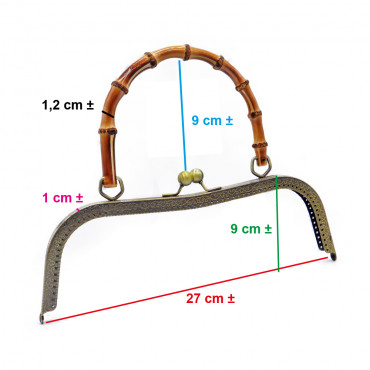 Clic Clac Bamboo cm 27 x 9 Bamboo  Biggest Bronzo