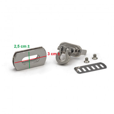 Chiusura scatto anellino Argento