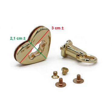 Chiusura scatto Cuore Oro