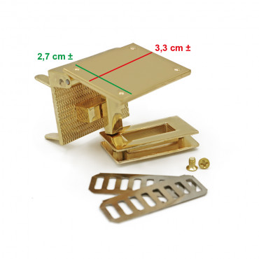 Chiusura a Girello Ghost 33x27 Oro