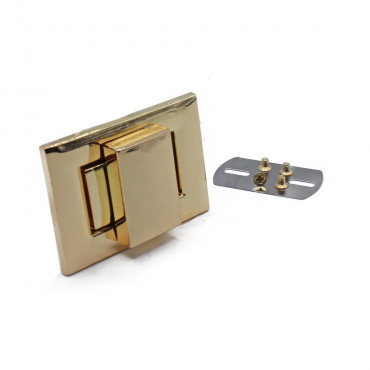 Turn clasp - Maonia - Golden