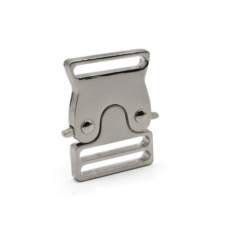 Snap-in closure Ekanite Silver