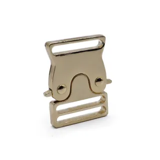 Ekanite Snap Closure Buckle 28x40mm for Bags Oro