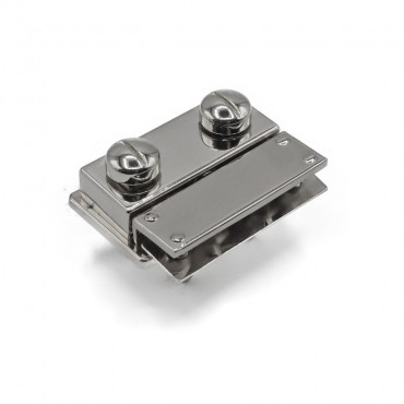 Button Closure Gracen Silver