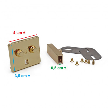 Button Closure Gracen Gold