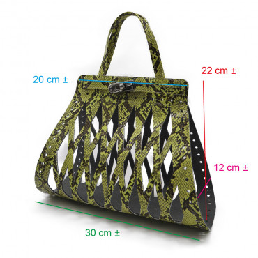 Discover the Eiffel Bag Vipera Lime: Carry the Magic of Paris Wherever You Go | Tessiland