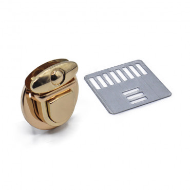 Folder closure circle Rose Gold