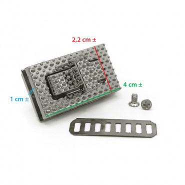 Chiusura a Girello Thorn 40X22 Argento