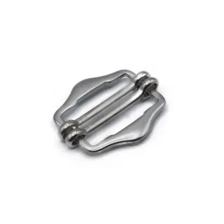 Régulateur de bandoulière wave argent pour sacs | Tessiland