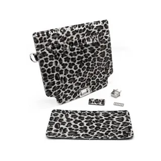 Himba Animal Print Eco Leather Bag Set Chiaro