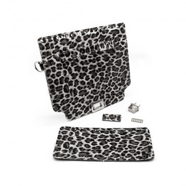 Set borsa Himba animalier in ecopelle Chiaro