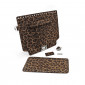 Set de sac animalier en simili cuir Himba | Tessiland