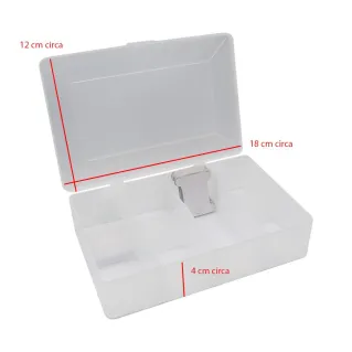 Organisateur plastique 7 compartiments pour fils | Tessiland