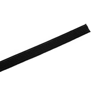 Regilene cinta flexible de poliester para refuerzos y corseteria Nero