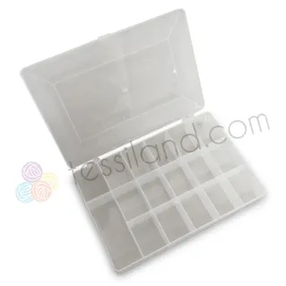 Organizador de plástico 18 compartimentos Multiusos | Tessiland