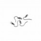 Open Hook Earring Findings stainless steel 20mm | Tessiland