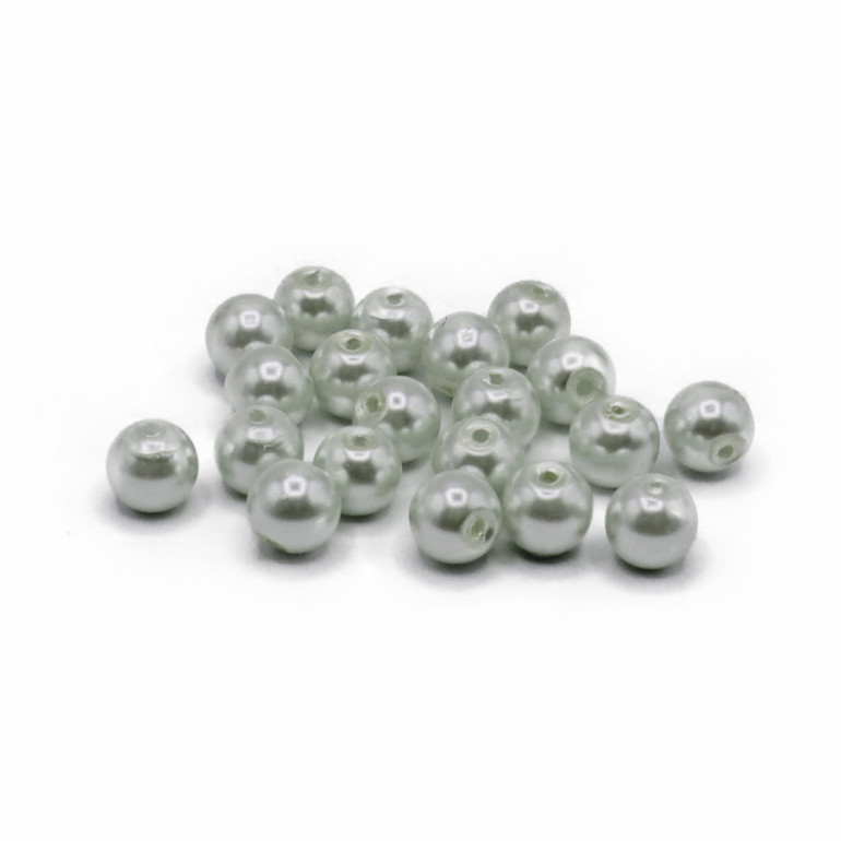 Perlas HQ Glass 8mm Mármol | Tessiland