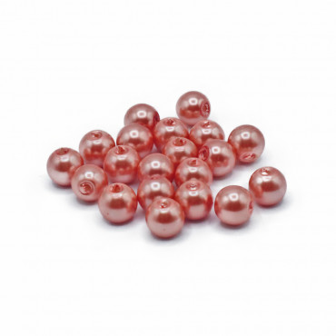 Perlas HQ Glass 8mm Blush | Tessiland