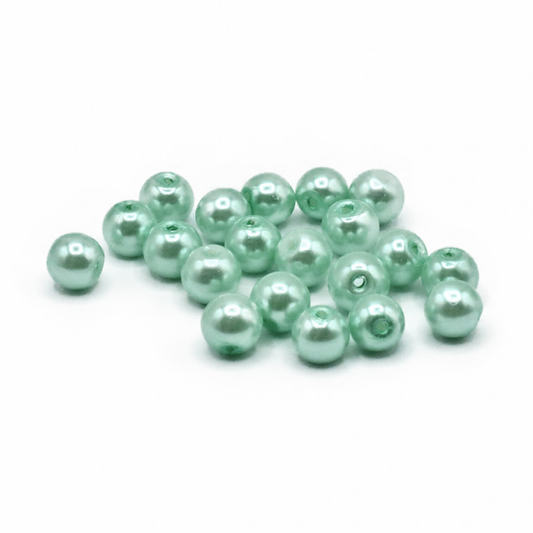8mm HQ Glass Beads Water | Tessiland