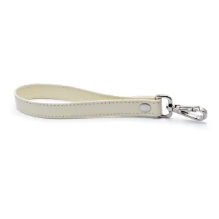Muñequera Argo de ecopiel con mosquetón para cartera Panna