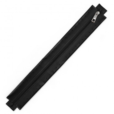 Zip 40cm Lampo per borsa Nero