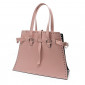 Didima Pink Eco Leather Bag Set | Tessiland