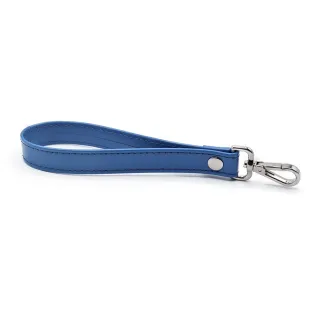 Argo Eco Leather Wrist Strap with Carabiner for Pouches Bluette