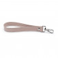 Argo Pale Pink Eco Leather Wristband | Tessiland